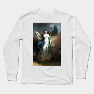 Calliope (Kalliópē), Greek Muse of Epic Poetry 1798 Charles Meynier Long Sleeve T-Shirt